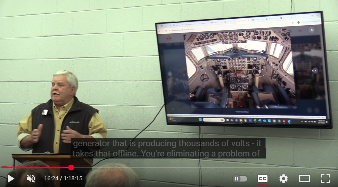 Don Sellers giving a presentation