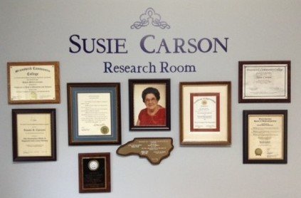Susie Carson Research Room
