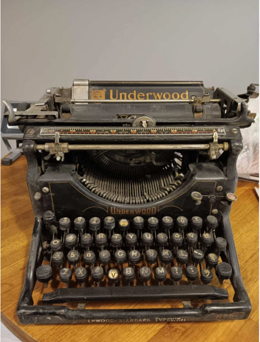 Vintage Underwood typewriter